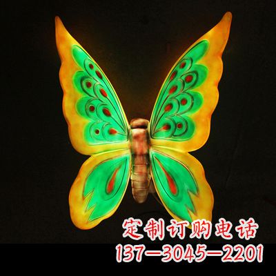 嘉兴闪耀蝴蝶,精致灯光雕塑