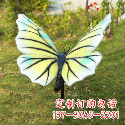 嘉兴色彩丰富的仿真蝴蝶雕塑