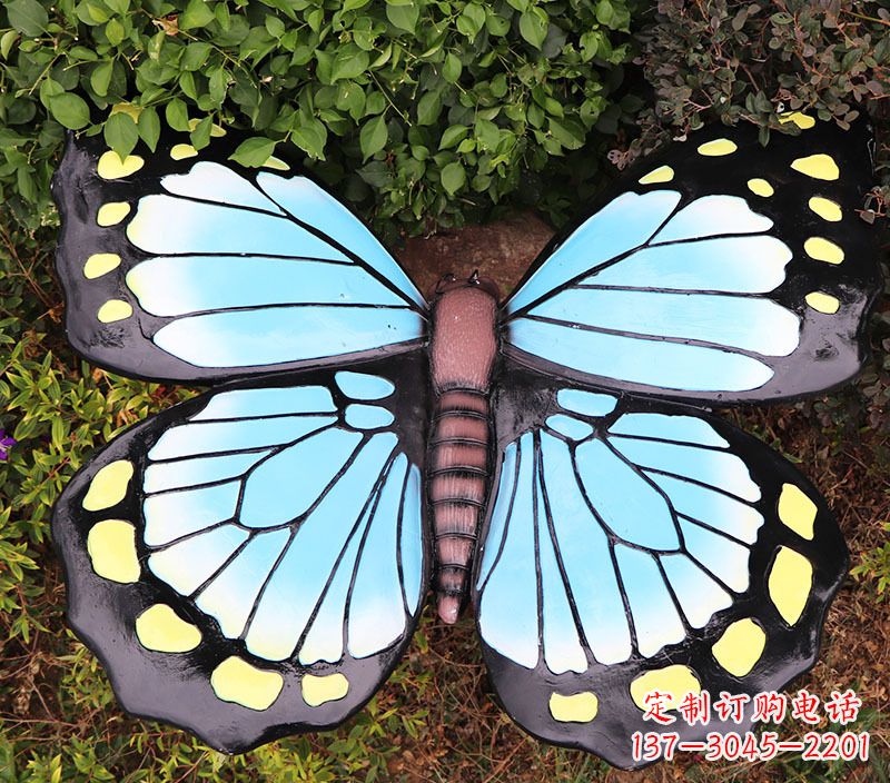 嘉兴仿真蝴蝶动物雕塑摆件