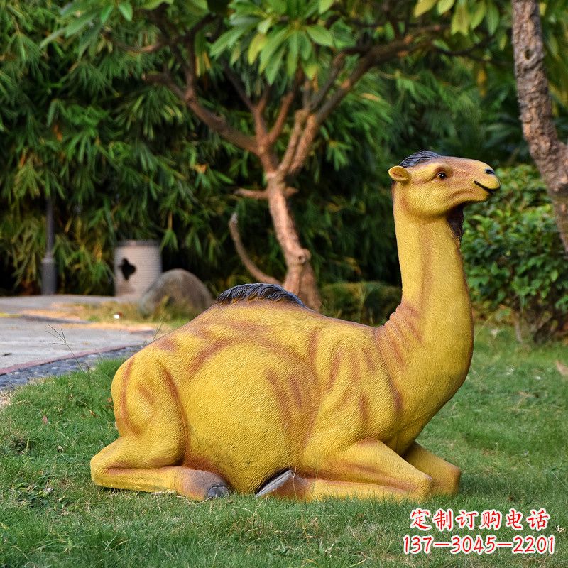 嘉兴艺术精美的骆驼雕塑