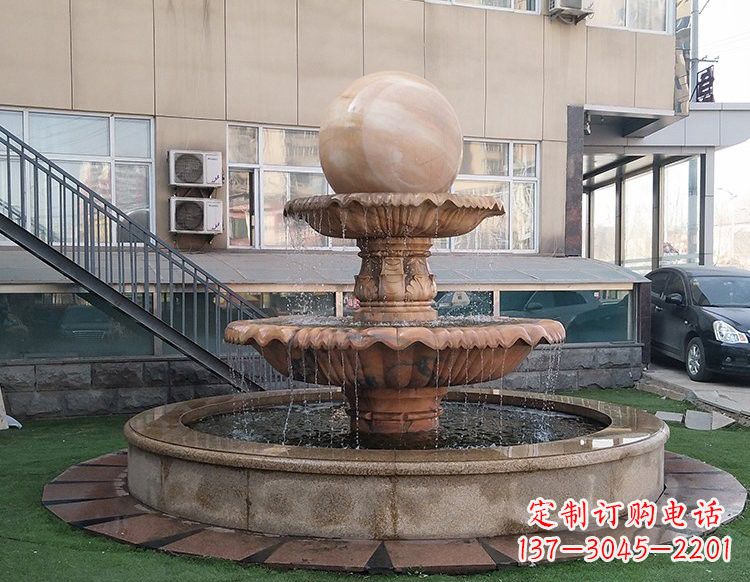 嘉兴独特的风水球石雕