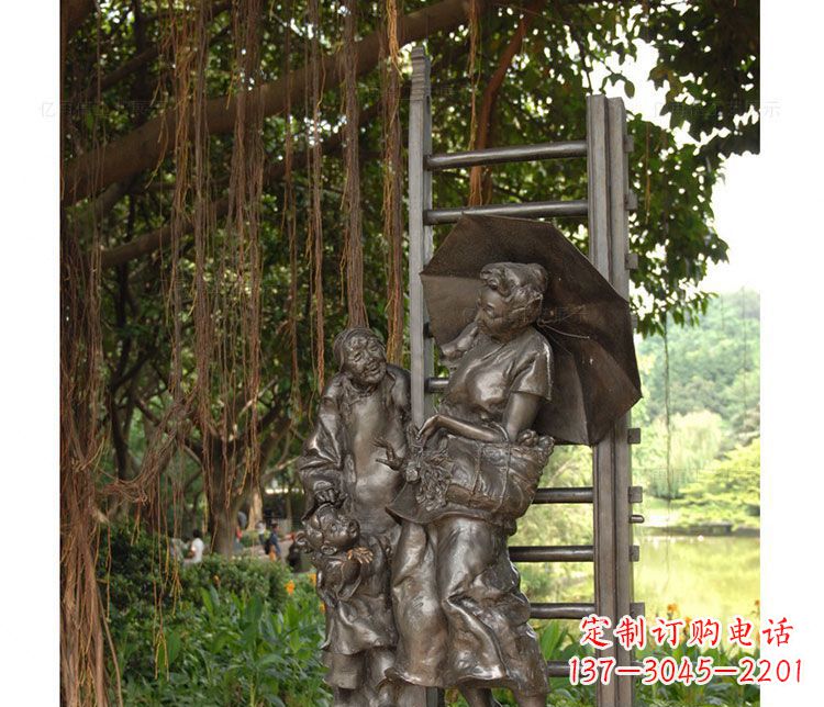 嘉兴象征女性魅力的女人铜雕