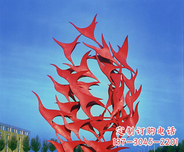 嘉兴立体不锈钢大雁雕塑