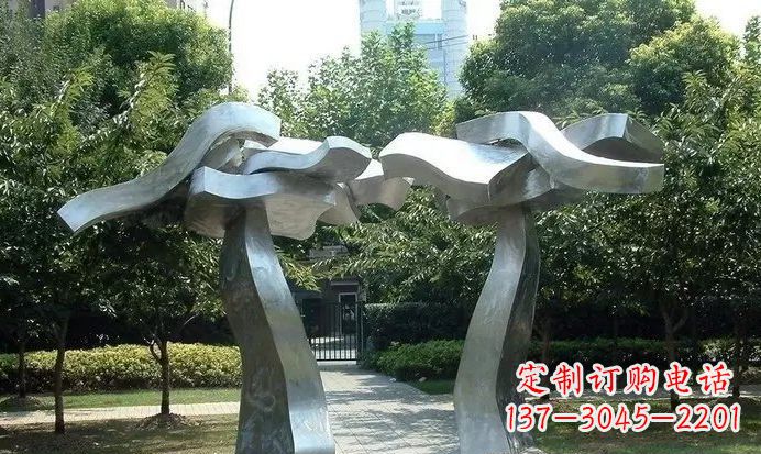 嘉兴不锈钢拱门定制雕塑