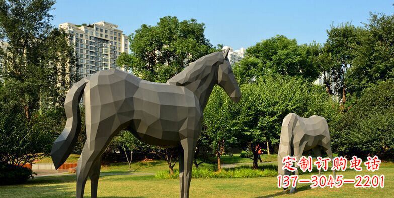 嘉兴产品名称不锈钢动物抽象雕塑