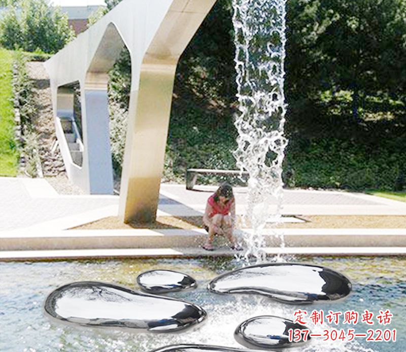 嘉兴ONYX 不锈钢抽象水滴雕塑