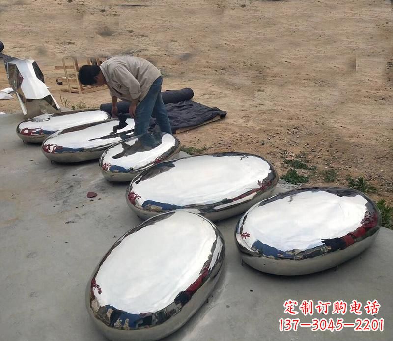 嘉兴中领雕塑水滴形艺术雕塑