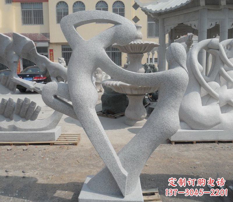 嘉兴中领雕塑独具匠心的“浪漫幸福·情侣小品雕塑”