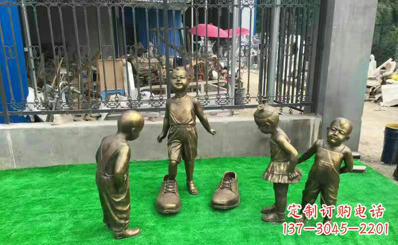 嘉兴儿童铜雕——让孩子们的笑容更持久