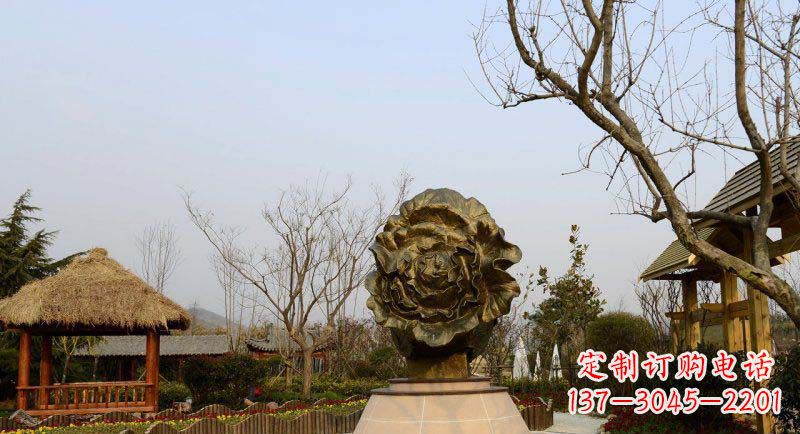 嘉兴公园大白菜景观铜雕