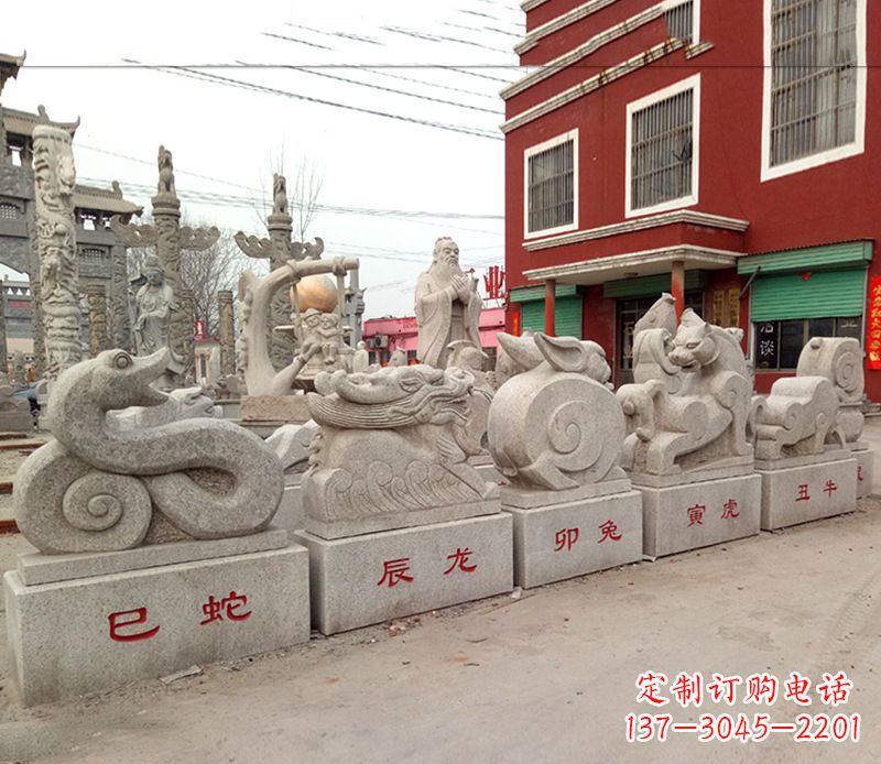 嘉兴产品名称公园动物大理石雕塑