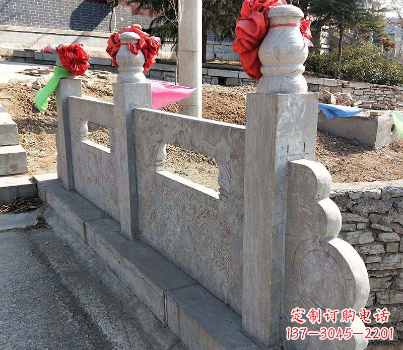 嘉兴公园定制石栏板雕塑
