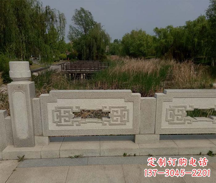 嘉兴优雅大气的公园栏板雕塑