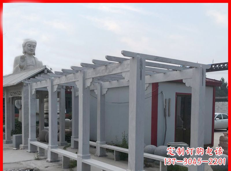 嘉兴公园大理石石雕长廊 (2)