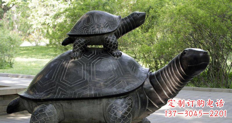 嘉兴铜质乌龟景观雕塑