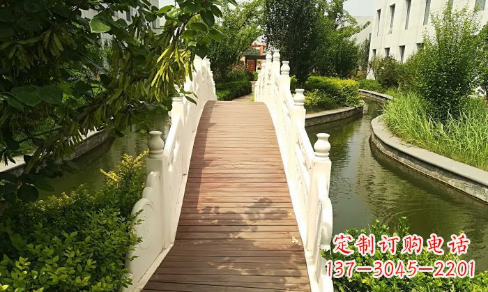 嘉兴公园汉白玉石拱桥 (5)
