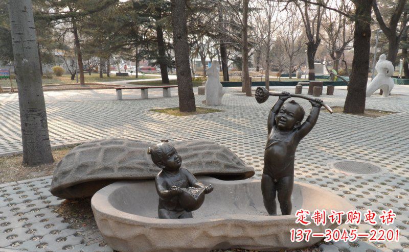 嘉兴花生娃娃艺术雕塑