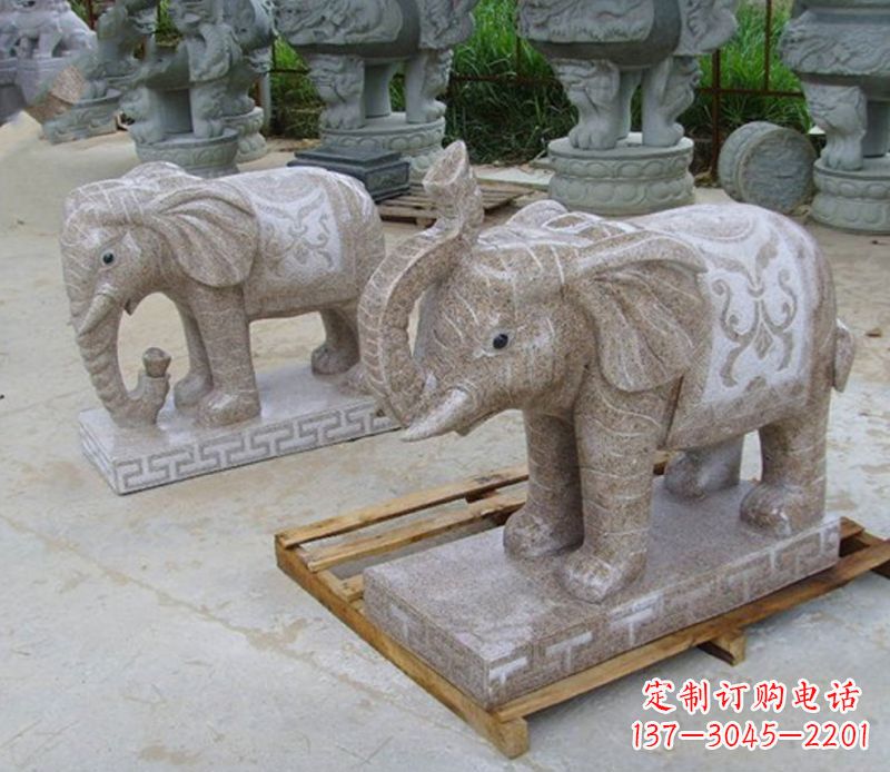 嘉兴精美大象雕塑