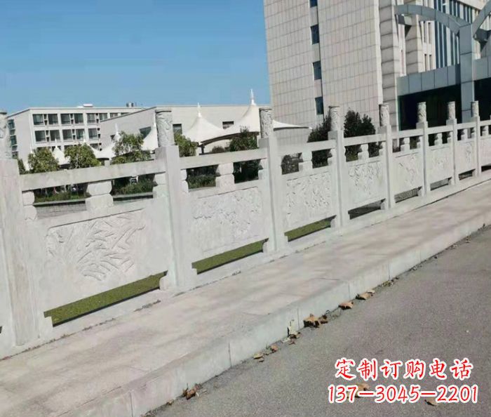 嘉兴精美大理石浮雕栏板