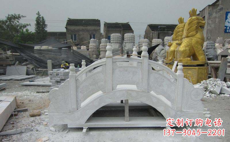 嘉兴精美的大理石拱桥雕塑