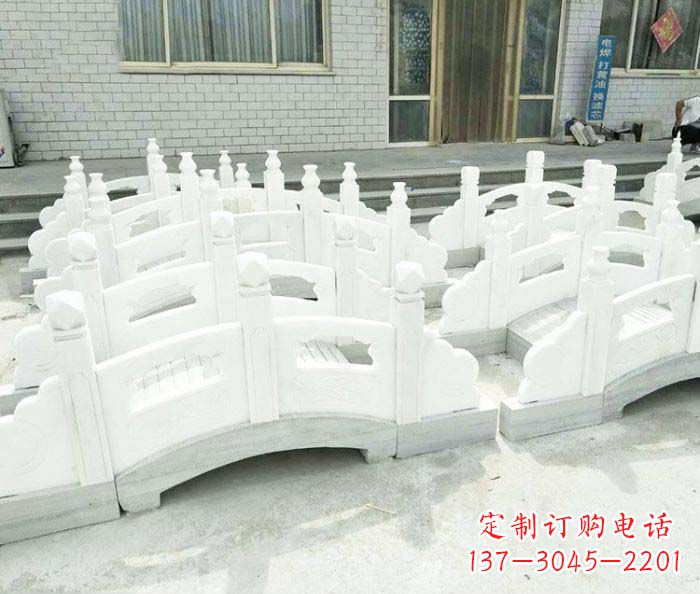 嘉兴专业定制大理石拱桥雕塑