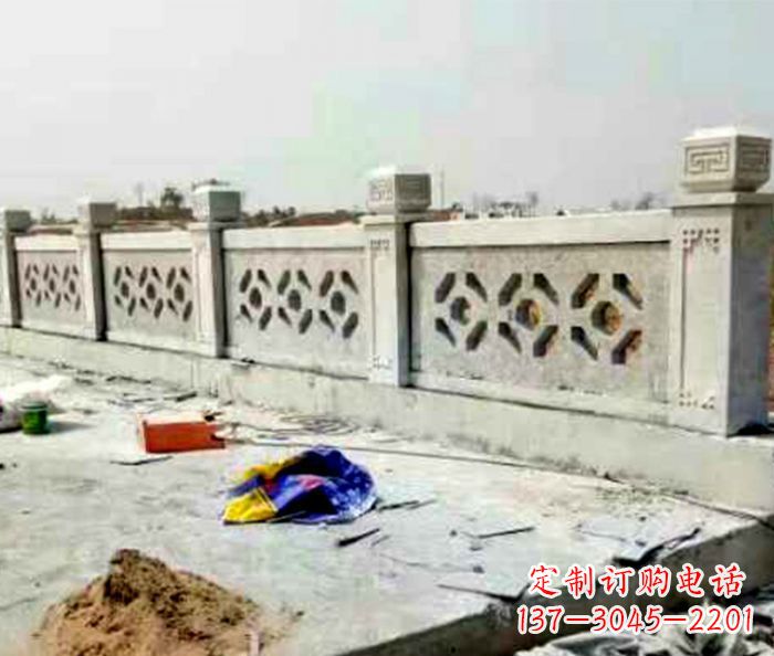 嘉兴公园大理石栏板石雕