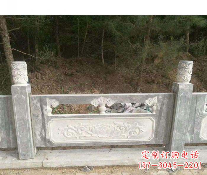 嘉兴大理石栏板石雕艺术品