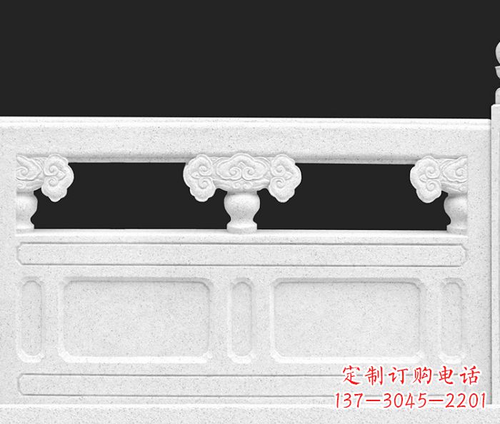 嘉兴汉白玉石栏板雕塑