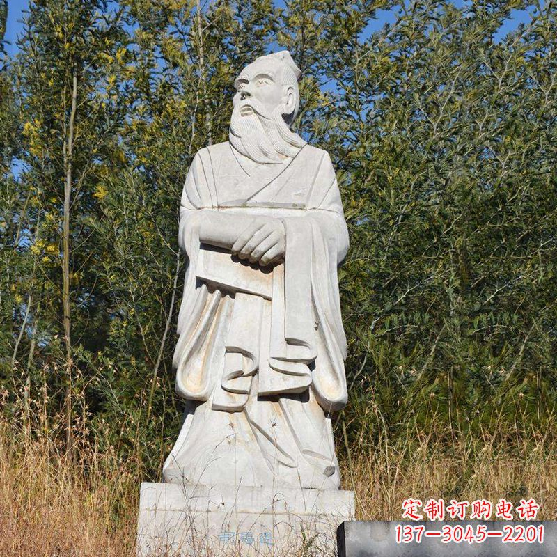 嘉兴以司马迁石雕塑展现古代名人