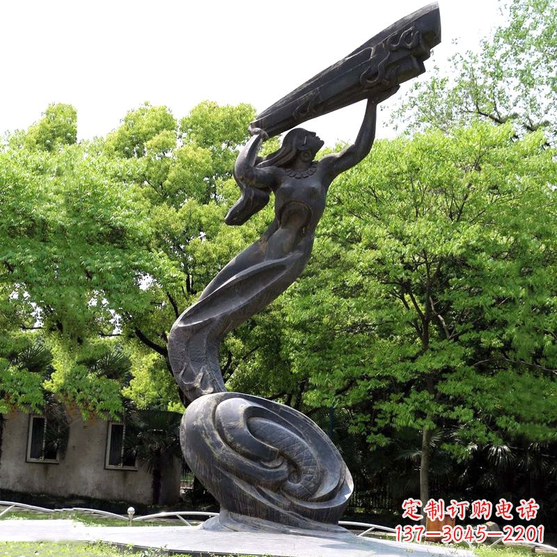 嘉兴精致精美的女娲补天雕塑