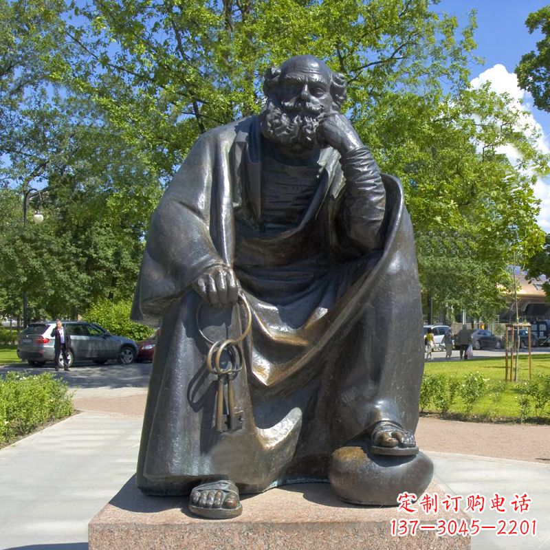 嘉兴铸就传奇托尔斯泰雕塑