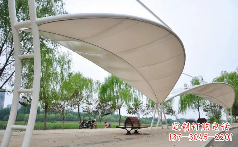 嘉兴高品质不锈钢凉亭雕塑
