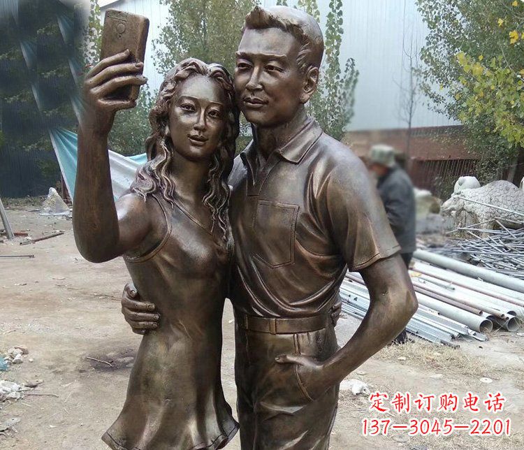 嘉兴中领雕塑:精美的情侣雕塑
