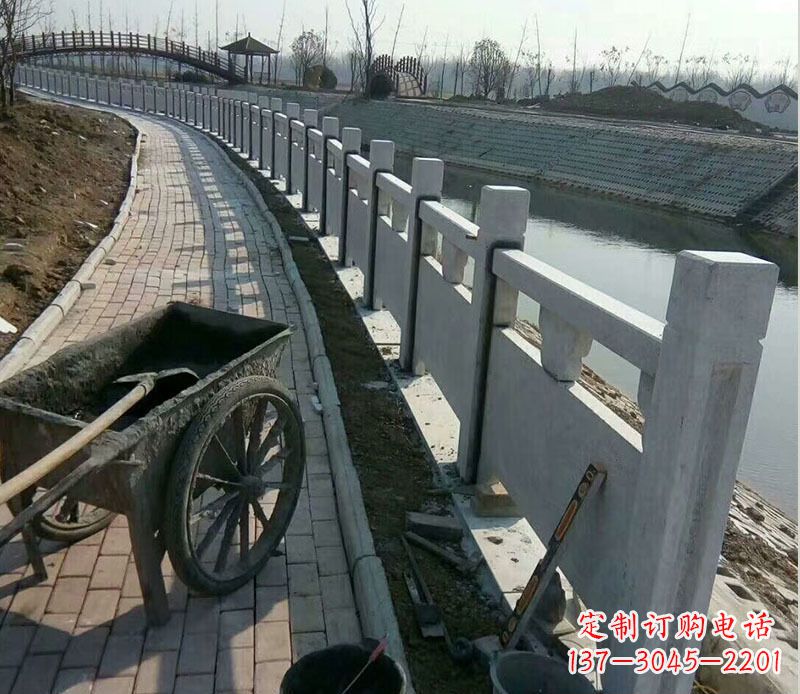 嘉兴精美大理石栏杆石雕