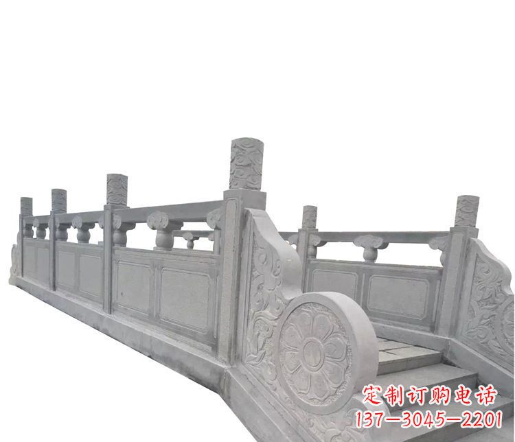 嘉兴景区大理石栏板石雕 (7)