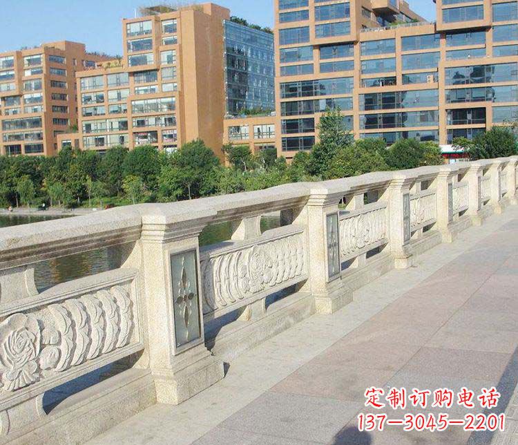 嘉兴高雅大气的大理石栏板石雕
