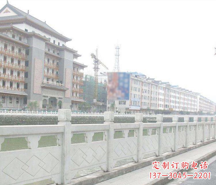 嘉兴流光溢彩的大理石栏板石雕