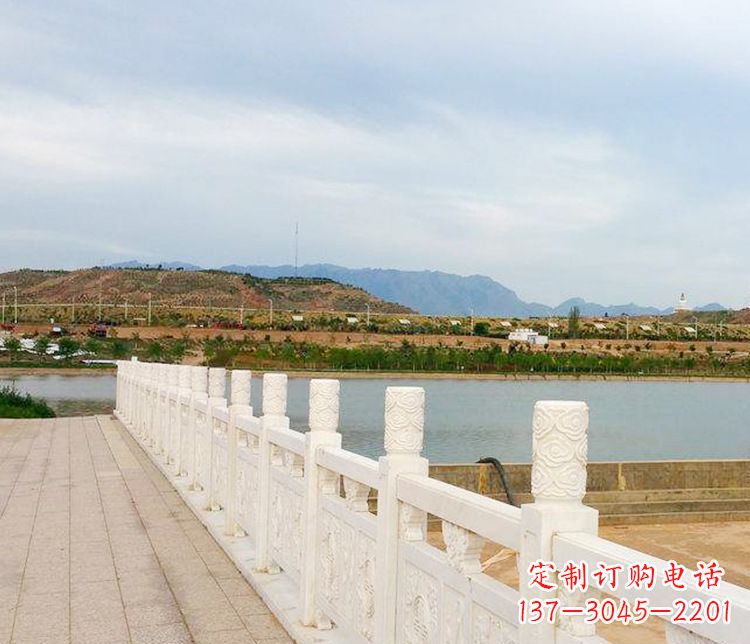 嘉兴高贵大气的石头栏板雕塑