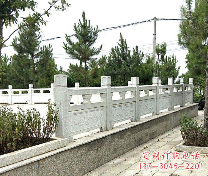 嘉兴大理石栏杆雕塑:精致的定制艺术品