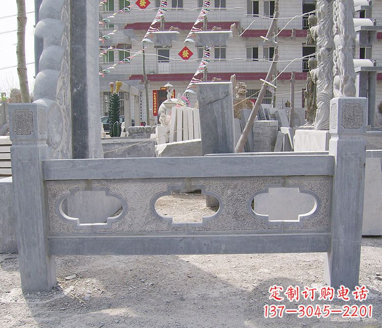 嘉兴仿古栏板石雕——中领雕塑