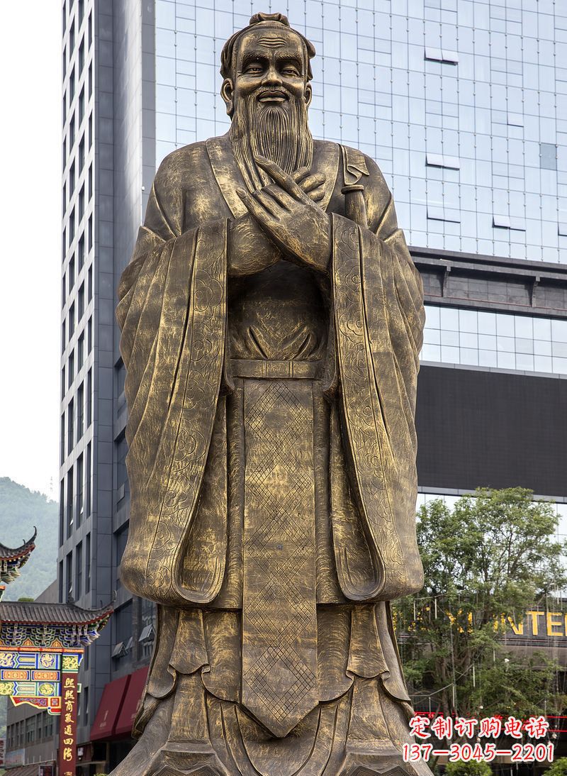 嘉兴传承古代名人铜雕,一件件精美雕塑装点你的生活