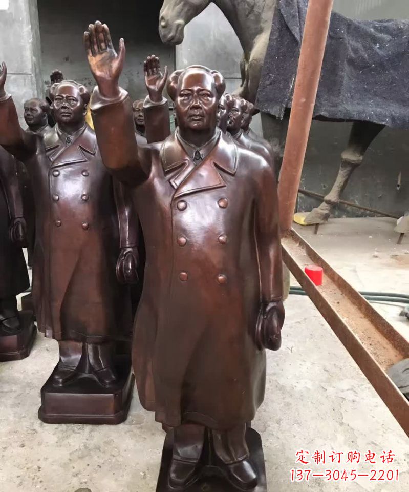 嘉兴伟大领袖诞生的主席雕塑