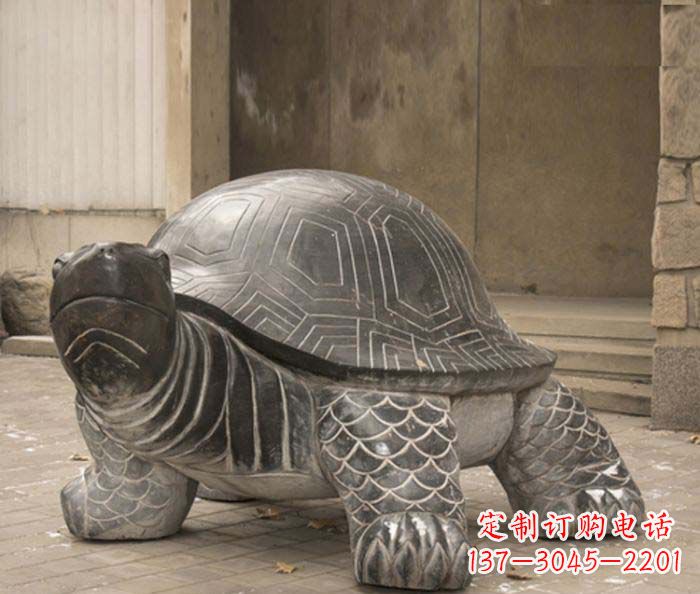 嘉兴精美乌龟石雕把您的母子激情表达出来