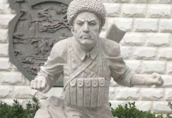 嘉兴黄继光雕塑，传承着历史的经典