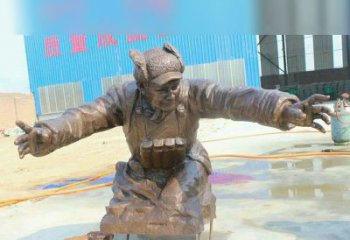 嘉兴黄继光校园英雄铜雕：传承伟大精神