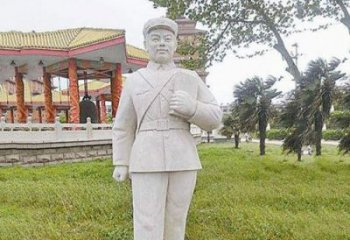 嘉兴雷锋石雕——传承奉献精神