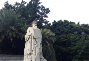 嘉兴林则徐石雕塑，融合古典韵味与现代气息
