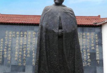 嘉兴精美手工雕刻林则徐铜雕像
