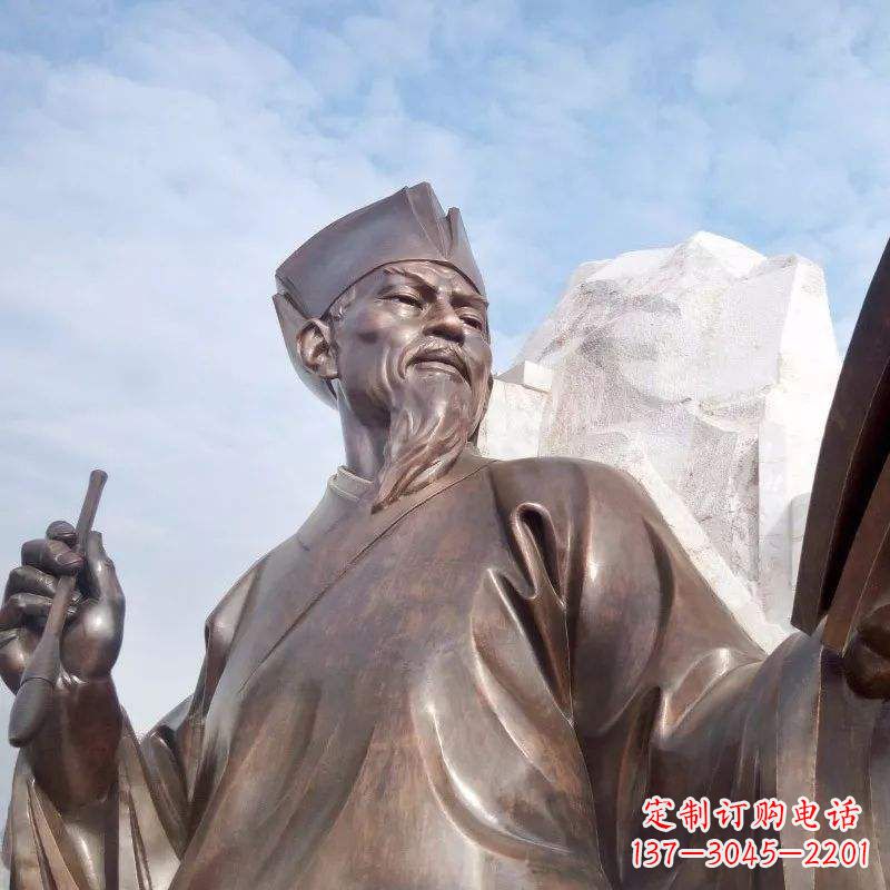 嘉兴欧阳修铜雕塑