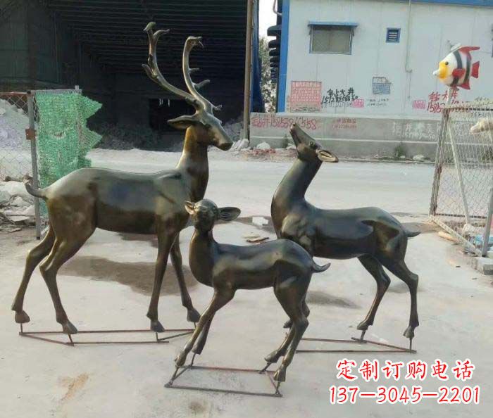 嘉兴群雄逐鹿,铸就精致鹿雕